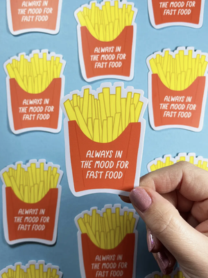 Fast Food Sticker