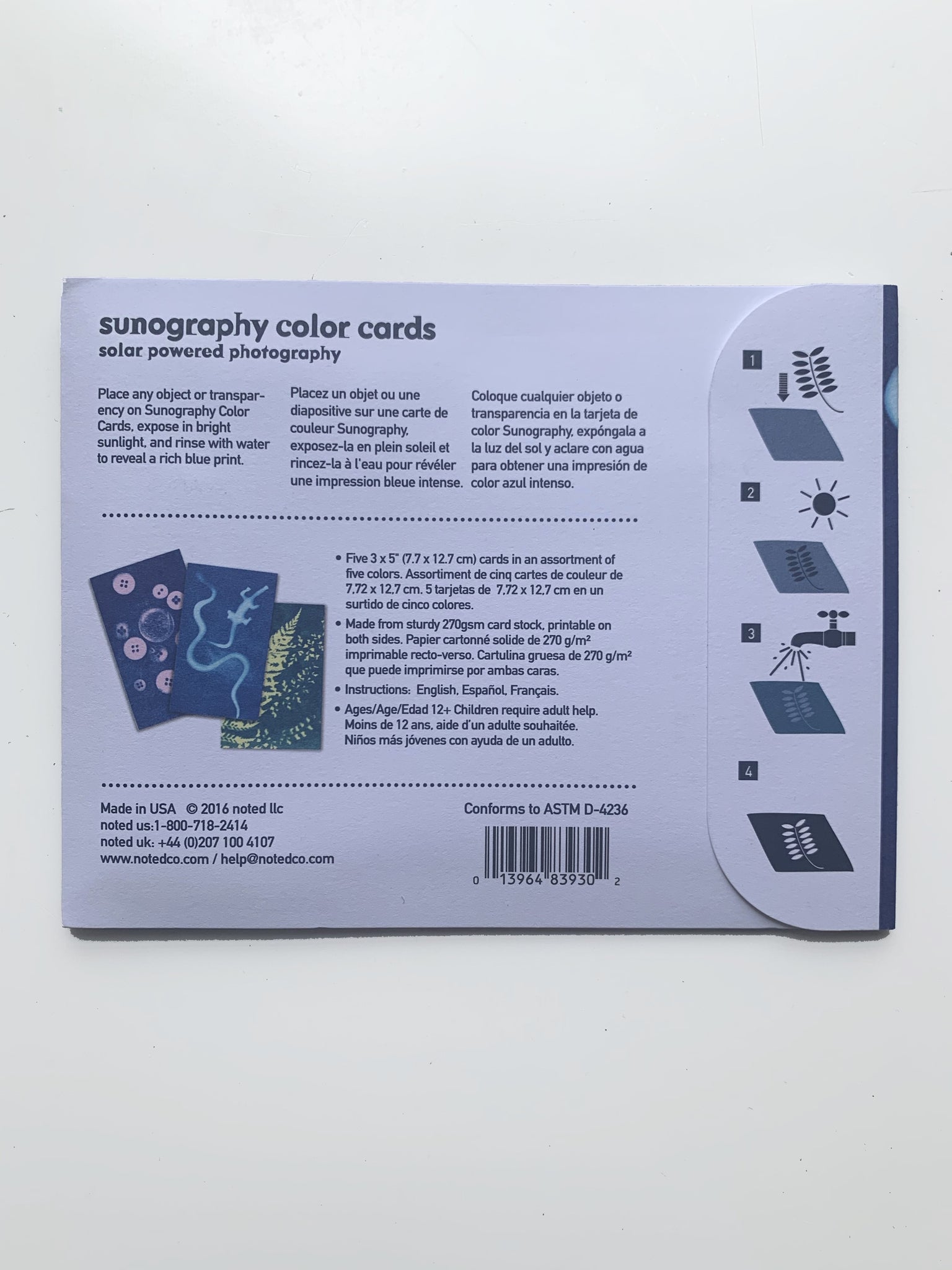 Sunography Card Set