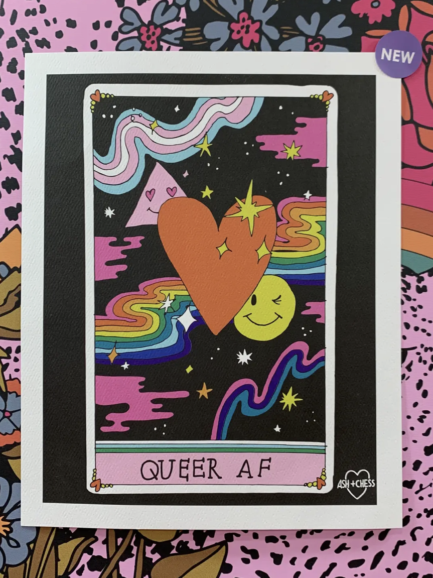 Queer Tarot Print