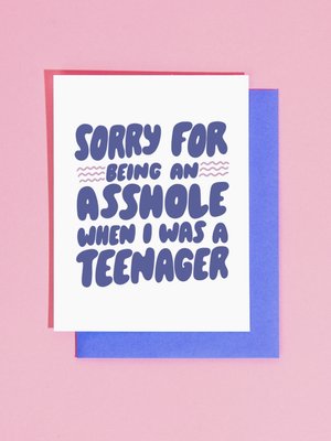 Teenager Card