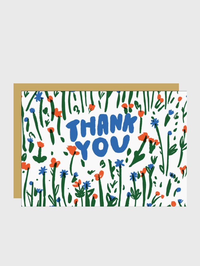 Thank You Meadow Card