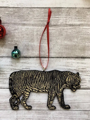Tiger Wood Ornament