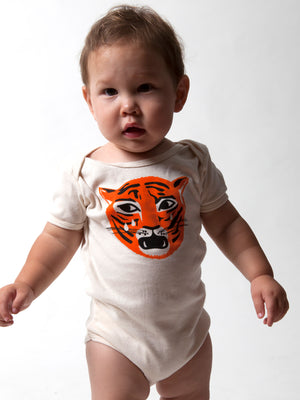 Organic Crying Tiger Baby One Piece