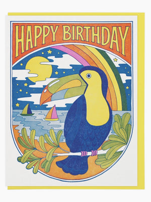 Toucan Birthday Card