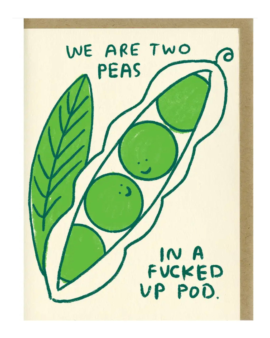 Two Peas Card