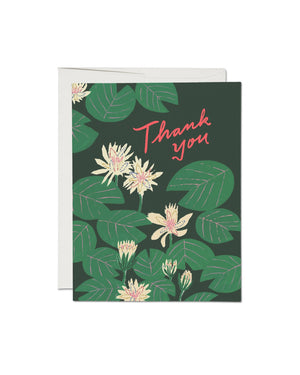 Thank You Water Lilies Card Set