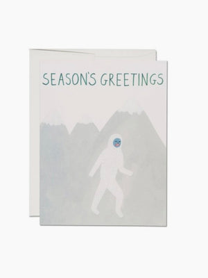 Holiday Yeti Card